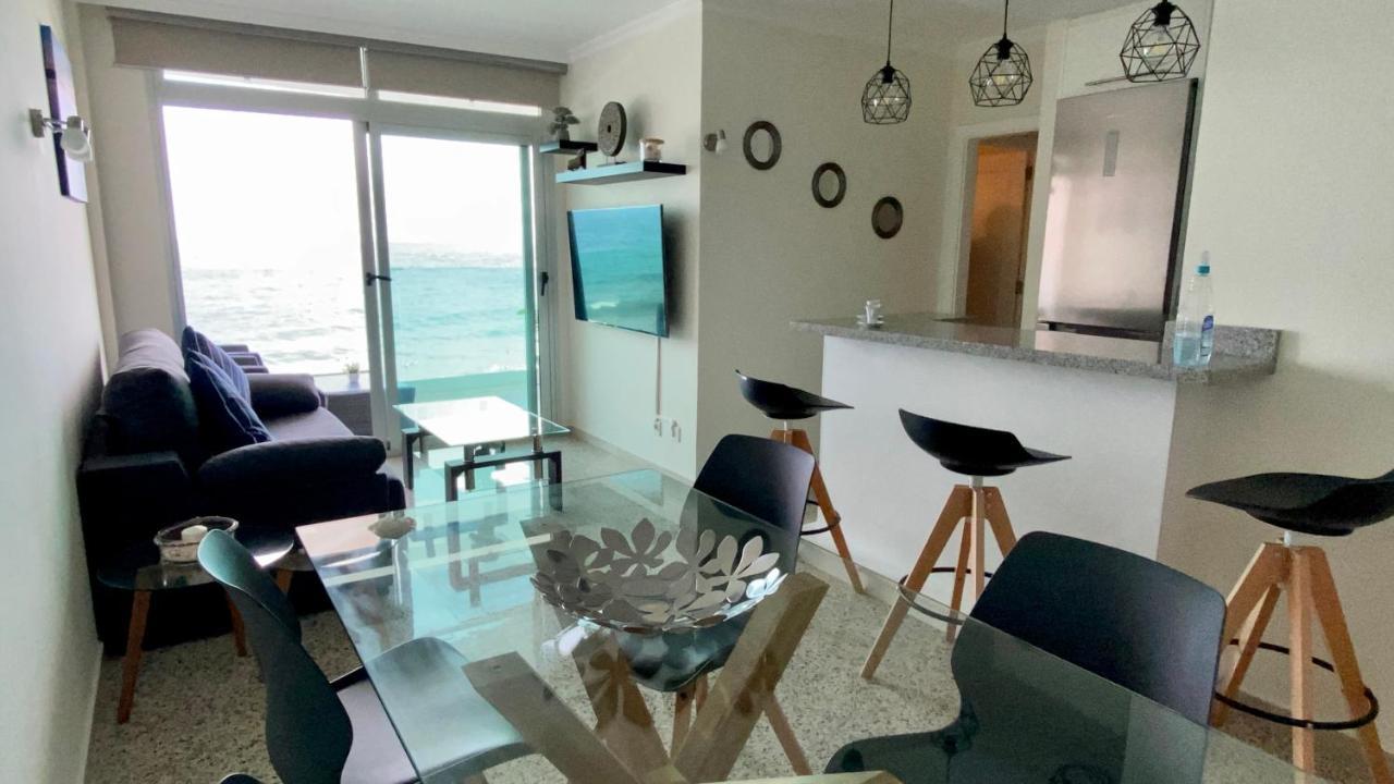 Hermoso Edificio Frente Al Mar Con Gran Terraza Y Hermosas Vistas ลาสปัลมาส เด กรานคานาเรีย ภายนอก รูปภาพ