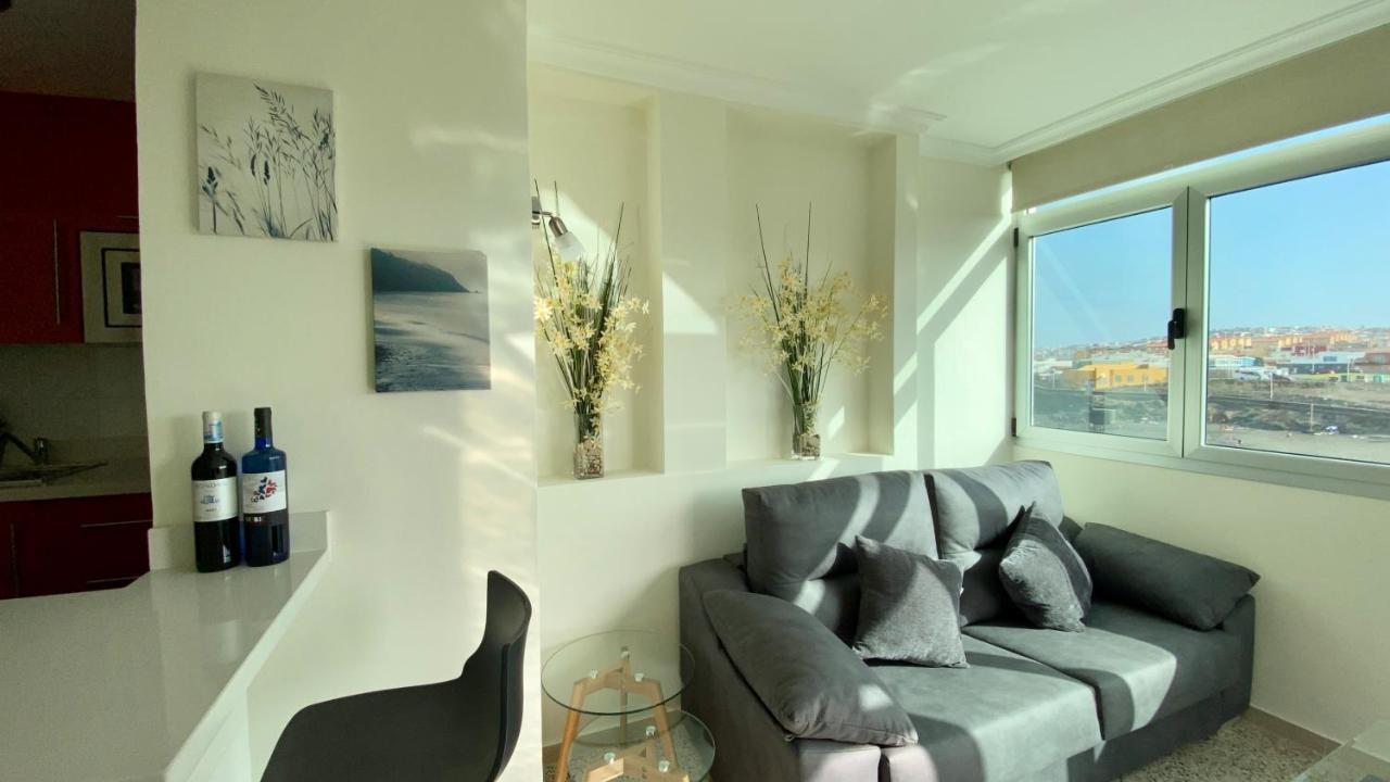 Hermoso Edificio Frente Al Mar Con Gran Terraza Y Hermosas Vistas ลาสปัลมาส เด กรานคานาเรีย ภายนอก รูปภาพ